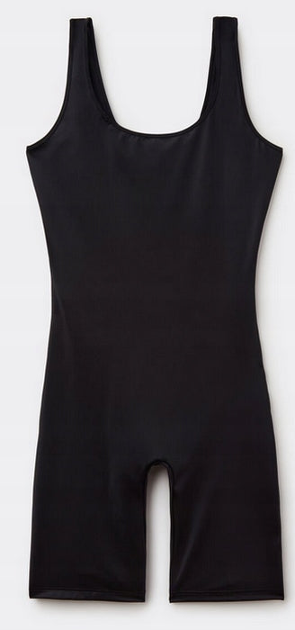 TEZENIS rövid, alakformáló Ultralight kombidressz (Fekete)